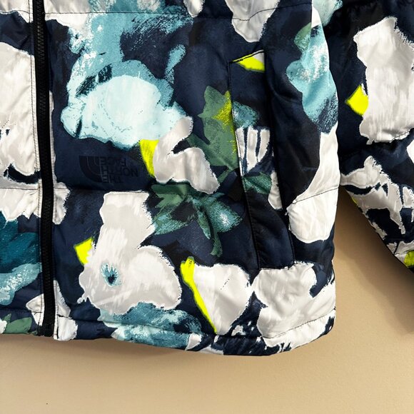 The North Face Men's 1996 Retro Nuptse 700 Down Puffer Jacket Abstract Floral L - Picture 9 of 15